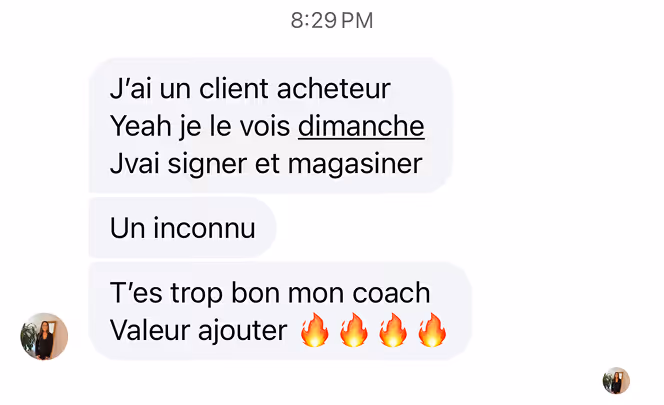Témoignage d’un étudiant du programme