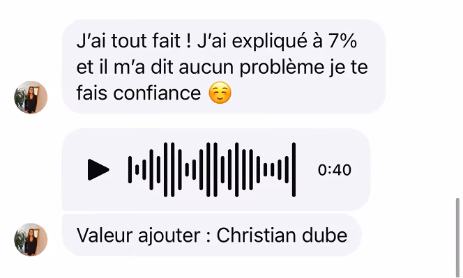 Témoignage d’un étudiant du programme