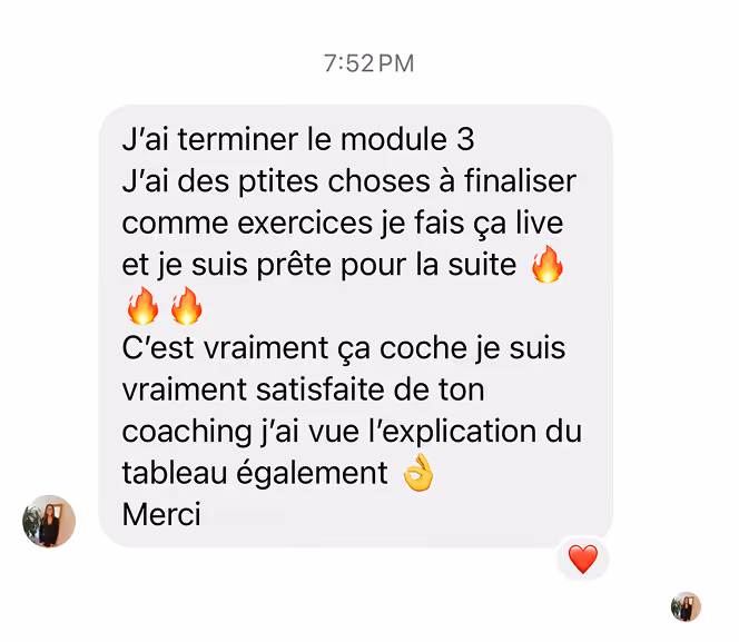Témoignage d’un étudiant du programme