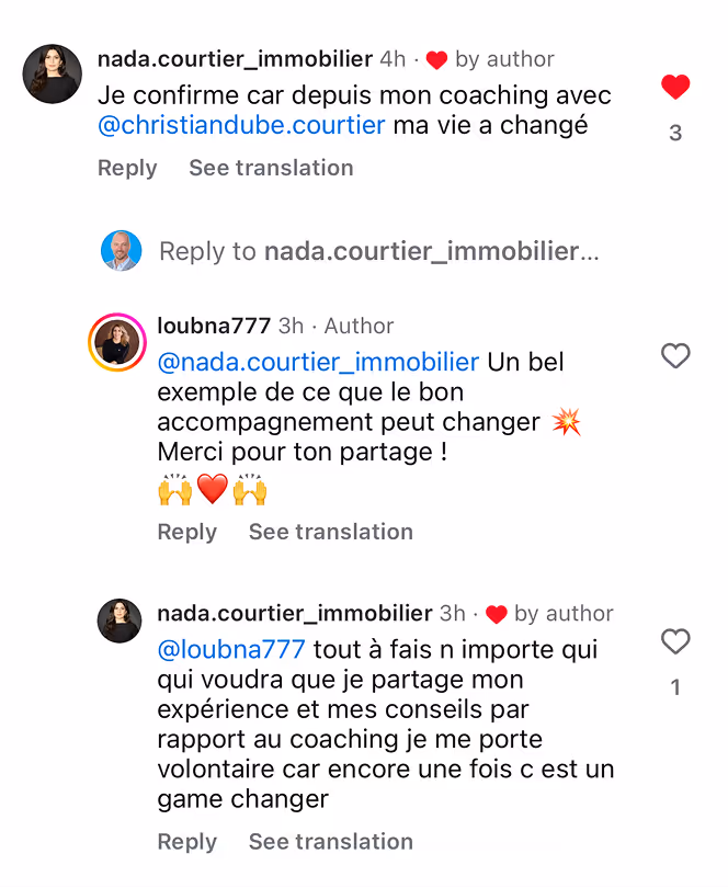 Témoignage d’un étudiant du programme